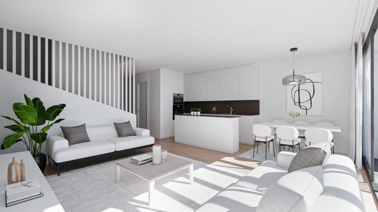 Salón comedor y cocina - Oasis Village